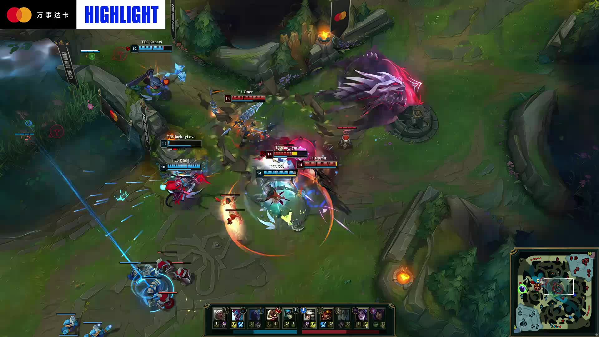 LCK最佳阵容出炉：GEN四人当选一阵 Faker直落二阵中单